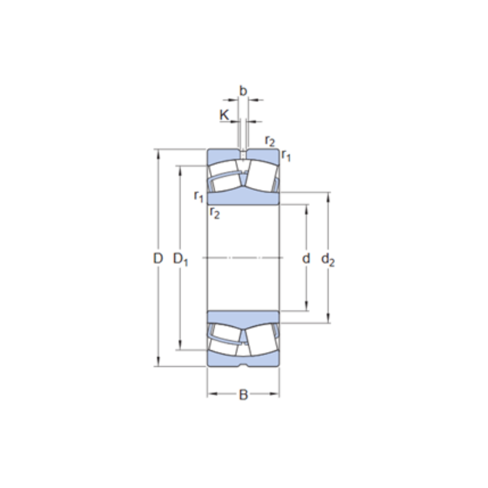 SPHERICAL ROLLER BEARING WITH RELUBRICATION FEATURES - Image 2