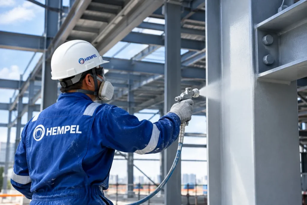 Hempel Fireproof Paint in Sri Lanka: Intumescent Coatings for Structural Steel Protection
